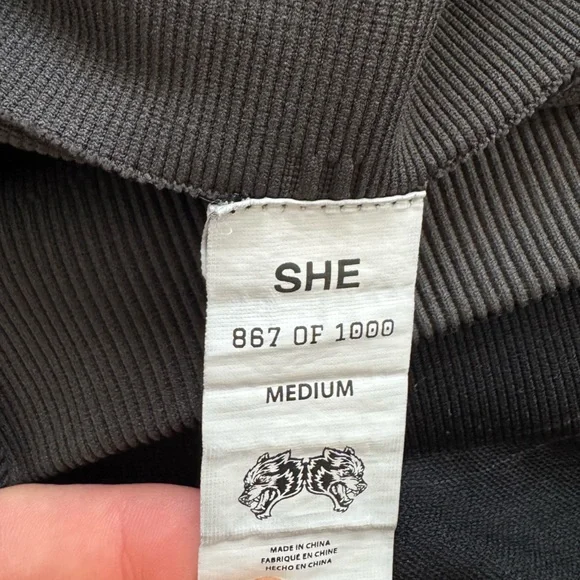 NFGU Black Spiderweb Print Athletic Shorts - Picture 3 of 3